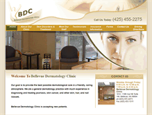 Tablet Screenshot of bellderm.com